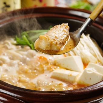 Salt-seared bonito and monkfish hotpot soup-style luxury course [10 dishes in total] / 3 hours premium all-you-can-drink included