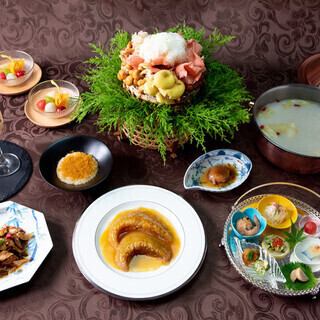 【シェフおすすめ】『春歌火鍋コース』 <全8品> 13000円(税込)