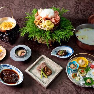 【大切な日に】『冬詠火鍋コース』 <全8品> 22000円(税込)
