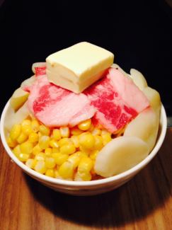 【創作もんじゃ焼】バターポテトもんじゃ