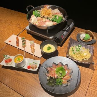 [2 hours all-you-can-drink included] Kohaku no Hakatamon course 6,000 yen (tax included)
