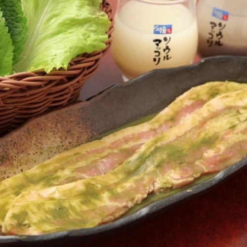 抹茶サムギョプサル