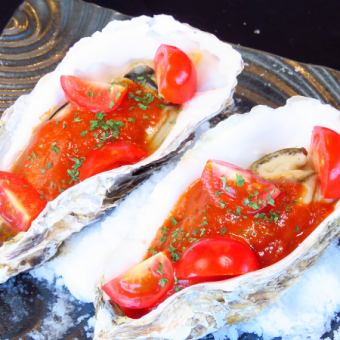 Oyster anchovy tomato