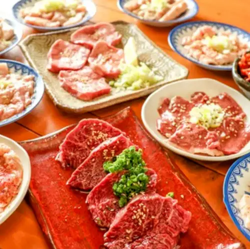 赤身肉の旨味を存分に味わう！ハラミを中心とした柔らかくジューシーなお肉♪