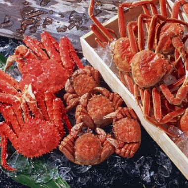 ★★This is what you should do when you come to Hokkaido♪★★We accept crab reservations along with your seat♪ Snow crab platter 3000 yen