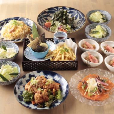 For year-end parties! [Relaxing 3 hours] Sea and Earth course 5,000 yen → 4,500 yen ♪ 180 minutes all-you-can-drink (7 dishes in total)