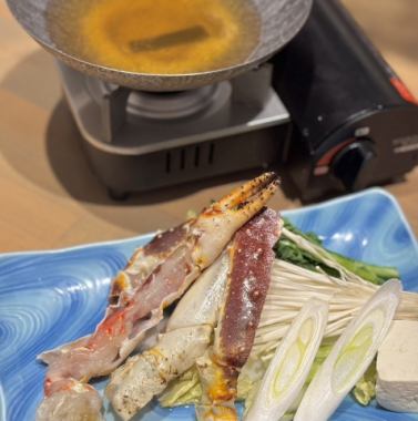 연말 한정 한정!!타라바게 샤브샤브 냄비 점심 “전 30품 부채 오더 바이킹 첨부”♪예약 필요