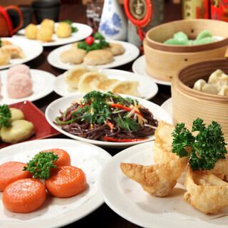☆仅限周末及节假日☆西安点心套餐☆仅需2,800日元（含税）【午餐也提供！】可升级为2小时无限畅饮◎