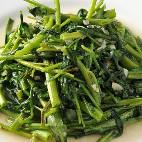 季節野菜の山椒風味炒め