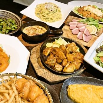 Popular with women ♪ [Uzushio course] 2 hours all-you-can-drink included, 11 items in total, 5,500 yen
