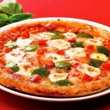 ☆☆熱々でとろ～りピザ☆☆イタリアン料理といえば【ピザ】豊富にあるビールとともに是非ご堪能ください♪