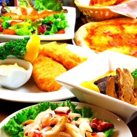 一番人気のフィッシュ&チップス是非ご賞味あれ！