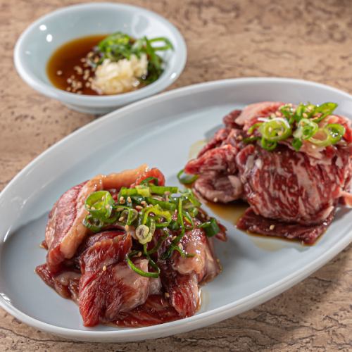 什锦烤肉（神户排骨（100g）+红肉（100g））套餐