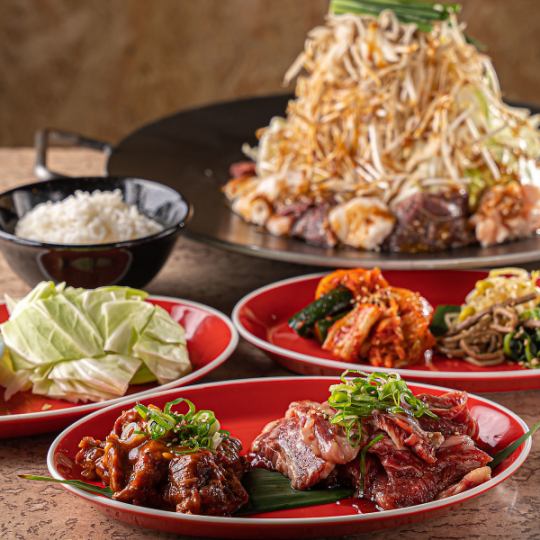 『焼肉×鍋』　新たな発想のボリュームセットもご用意！