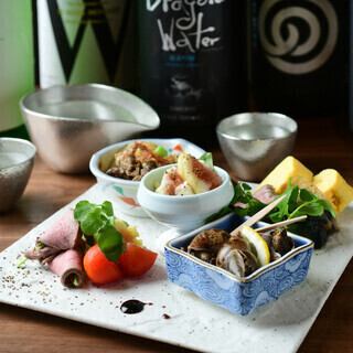 【8～10月】銀鮭の包み蒸しと京生麩の牛巻き「極」＋120分飲放題コース 8500円