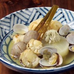 貝だし おでん盛り合わせ　5種