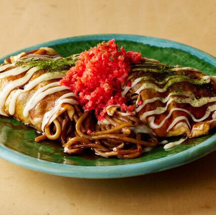 特製醬汁煎蛋炒麵