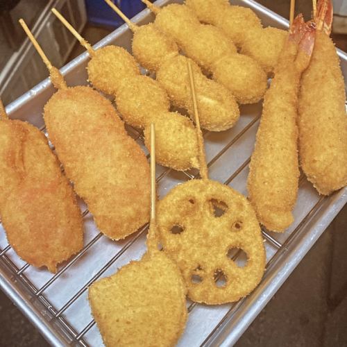 【串かつ】を愛する店主♪