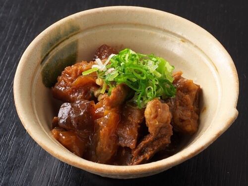 Stewed beef tendon with Nagoya miso