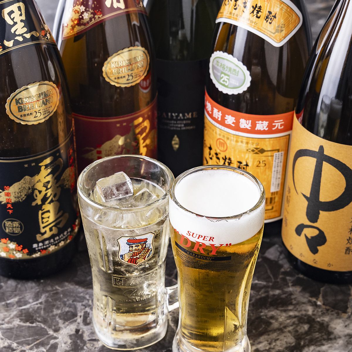 好きな料理と合わせて楽しむ自由な飲み単品放題あり◎