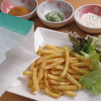 French fries (salt, salt, consommé)