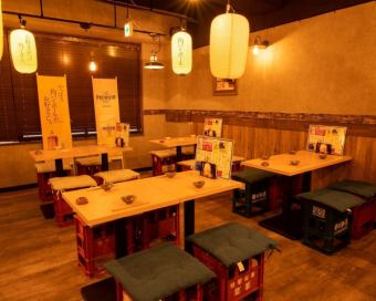 At "Tori-bucho", we can accommodate everything from welcome and farewell parties, social gatherings, kick-off parties, and other corporate parties with a large number of people to private drinking parties. Various courses with all-you-can-drink for 120 minutes are also available. .There is also a course where you can enjoy local sake ♪ It is possible to charter up to 46 people! If you have any questions, please feel free to contact the store.