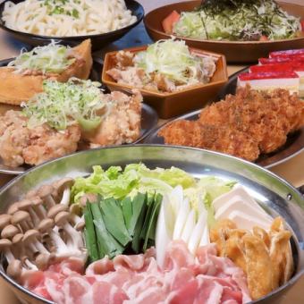 『とり部長　満足必須！』お料理8品+120分飲み放題付き3980円(税込）