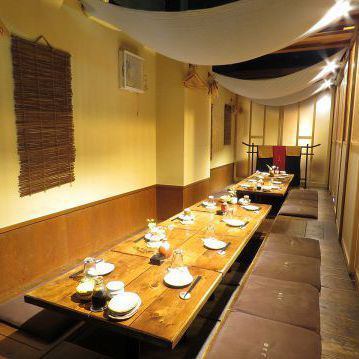 We can accommodate parties of up to 50 people (including counter seats)♪ Relax in our sunken kotatsu seats (up to 40 people)♪ [Nagoya/Hisaya Odori/All-you-can-drink/Private room/Fully private room/Sunken kotatsu/Company party/Year-end party/New Year's party/Girls' night out/Seafood/Hot pot/Shabu-shabu]