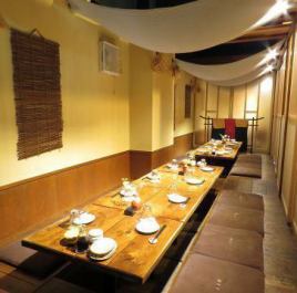 A complete private room for up to 24 people.