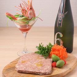 French country-style pate de campagne