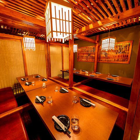 10～30名様でもゆったりとお座り頂けるテーブル個室をご用意◎