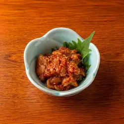 地鶏クリームチーズチャンジャ