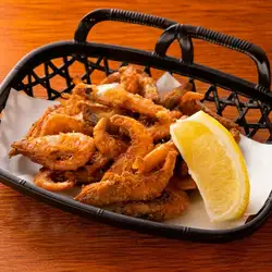 甘海老の唐揚げ