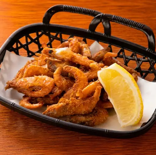 甘海老の唐揚げ