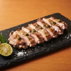 薩摩地鶏の炭火焼き