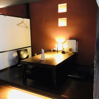 完全個室の空間でごゆっくりお過ごしください。