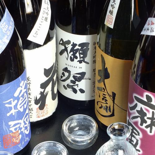 ◆全国各地のお酒が充実