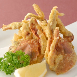 脱皮ガニの唐揚げ
