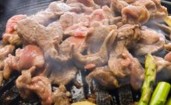 生ラム肉ジンギスカン