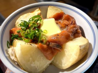 塩辛じゃがバター