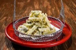 野沢菜漬けの天ぷら