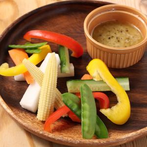 Bagna Cauda with seasonal vegetables