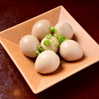 うずら卵の醤油漬け