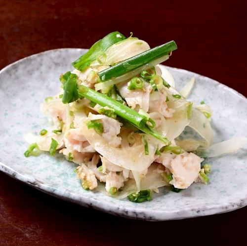蒸し鶏わさび