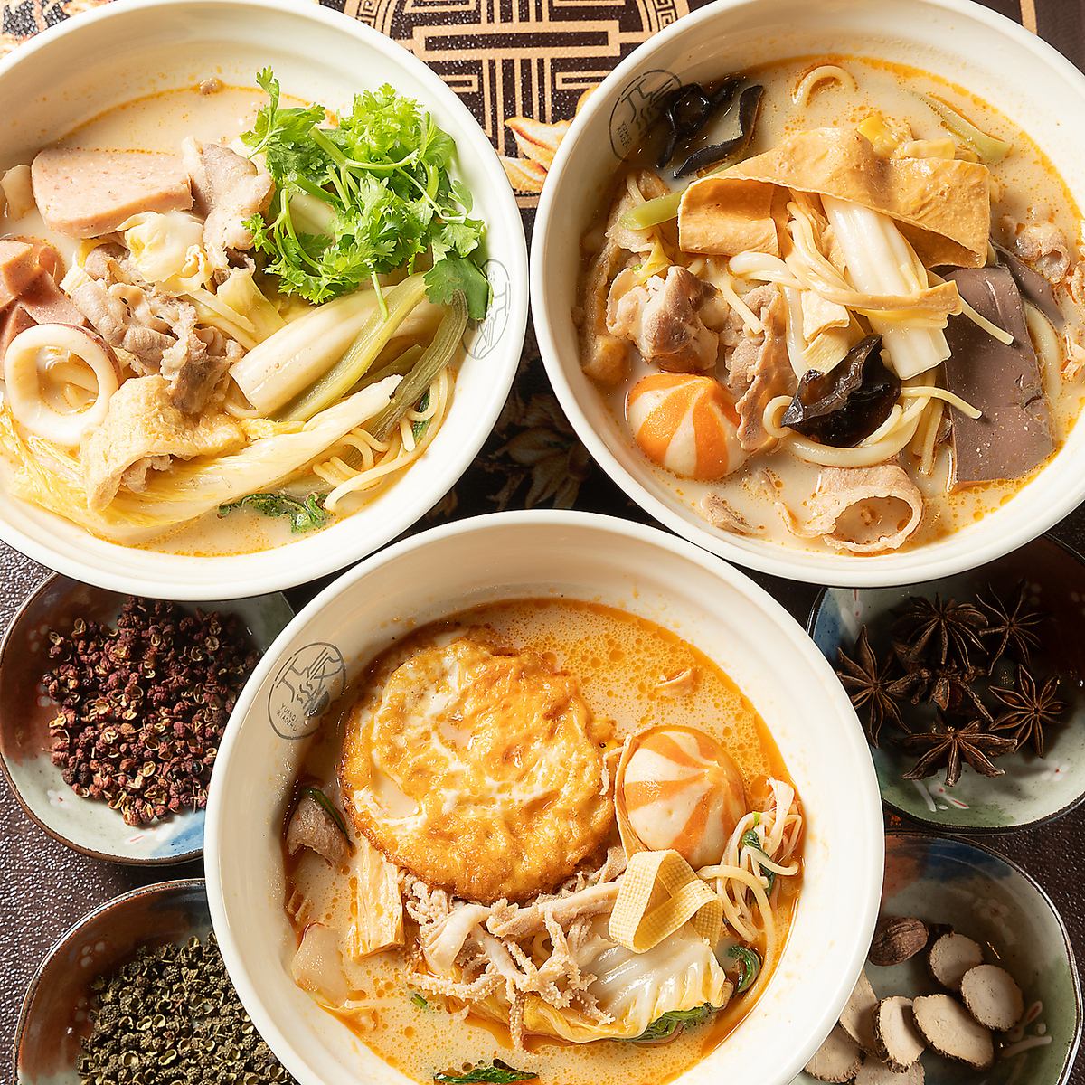 絶品マーラータンをはじめとする本格中華料理が勢揃い♪飲み放題で楽しく乾杯★