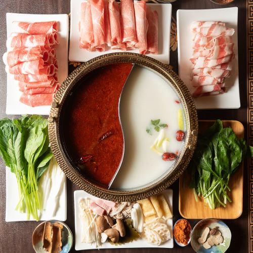 【各種宴会に!】2名様から注文OK◎◆串揚げ、火鍋食べ放題+飲み放題