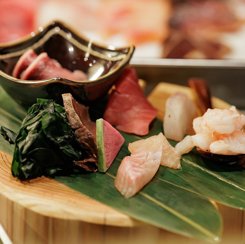 名古屋駅徒歩5分☆本格串焼きと刺身を味わうならココロザシ!