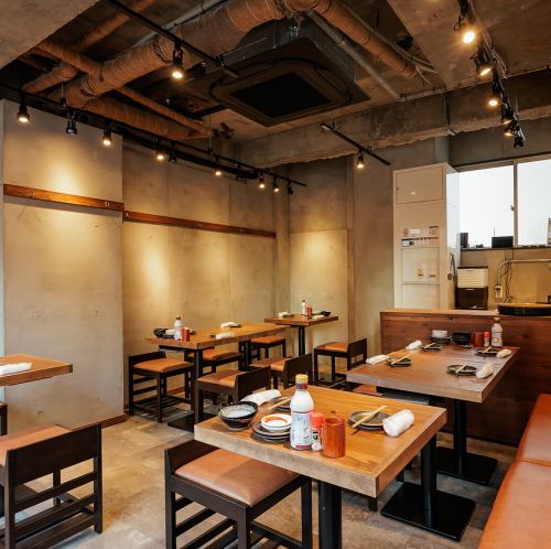 和モダンな空間が愉しめる