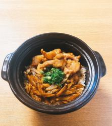 닭 우엉 솥밥