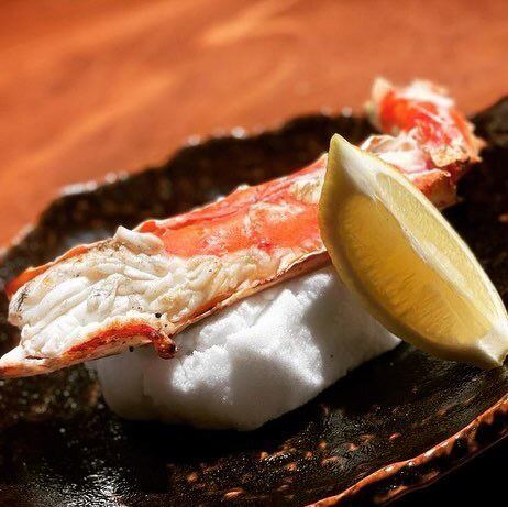 網走産　タラバ蟹　足豪快焼き